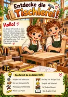 Vorschau - Mal- und Bastelvorlagen - Materialpaket: Die Tischlerei – Lernheft & Malbuch | Berufe kennenlernen - Seite 2