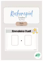Vorschau - Spiele - Spiel Einmaleins | Kopfrechnen, Phase 10 - Deckblatt