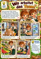 Vorschau - Anderer Materialtyp - Supermarkt - Berufe kennenlernen Lernheft Sachunterricht - Seite 3