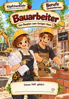Vorschau - Anderer Materialtyp - Bauarbeiter - Berufe kennenlernen Lernheft Sachunterricht - Deckblatt