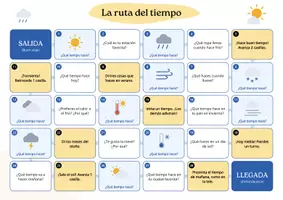 Vista previa - Juegos / Gamificación - La ruta del tiempo - tablero (A1-A2) - Portada