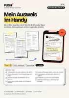 Vorschau - Stundenentwürfe - Digitaler Ausweis im Handy: EUDI-Wallet – Arbeitsblätter mit Lösungen, Kl. 9–10 - Deckblatt