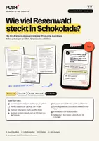 Vorschau - Stundenentwürfe - EU-Entwaldungsverordnung: Regenwald in der Schokolade? Arbeitsblätter, Kl. 7–8 - Deckblatt