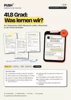 Vorschau - Stundenentwürfe - Hitzesommer 2026: Klimawandel, Hitzeschutz – Arbeitsblätter mit Lösungen Kl. 7–8 - Deckblatt