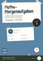 Vorschau - Unterrichtsreihen - Mathe-Morgenaufgaben Klasse 2 für jeden Tag - Deckblatt