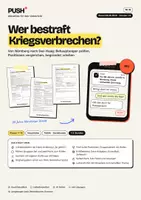 Vorschau - Stundenentwürfe - Nürnberger Prozesse und Internationaler Strafgerichtshof – Kl. 9–10 mit Lösungen - Deckblatt