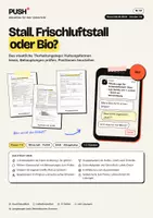 Vorschau - Stundenentwürfe - Tierhaltungslogo und Haltungsformen: Arbeitsblätter mit Lösungen, Kl. 7–8 - Deckblatt