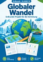 Vorschau - Arbeitsblätter - Globaler Wandel Erdkunde, Klasse 10 - Deckblatt