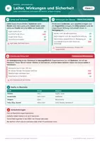 Vorschau - Arbeitsblätter - Einfacher Stromkreis Spickzettel, Physik Klasse 6 - Seite 2