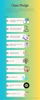 Vista previa - Decoración del aula - CLASS PLEDGE – BUILDING AN INCLUSIVE CLASSROOM COMMUNITY - Portada