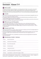 Vorschau - Stundenentwürfe - Gewissen Unterrichtsreihe Ethik Klasse 7–9 Gymnasium – Philosophie: 6 Stunden, 3 Niveaus, mit Lösungen - Seite 2