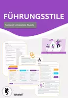 Vorschau - Stundenentwürfe - Wirtschaftslehre Jahrgangsstufe 1 - Materialpaket Berufliches Gymnasium - Seite 1