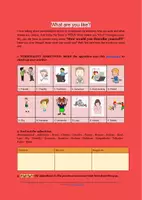 Vista previa - Unidades / Secuencias / Situaciones de Aprendizaje - WHAT ARE YOU LIKE? – Personality & Self-Description - Portada