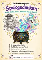 Vorschau - Stundenentwürfe - Zaubertrank gegen Spukgedanken – Positiv denken lernen - Deckblatt