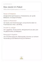 Vorschau - Arbeitsblätter - 🌳Kastanien entdecken – Herbst im Kindergarten | Spiele, Legevorlagen & Differenzierung für 2–6 Jahre - Seite 2