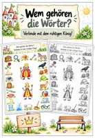 Vorschau - Arbeitsblätter - Lang oder Kurz-Verbinde mit dem richtigen König! - Deckblatt