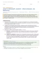 Vorschau - Arbeitsblätter - Klausur Gedichtvergleich Q1: Eichendorff „Zwielicht“ und Lichtenstein „Die Dämmerung“ – Romantik und Expressionismus - Seite 2