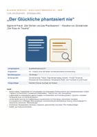 Vorschau - Arbeitsblätter - Klausur Sachtextanalyse Q1: Freud „Der Dichter und das Phantasieren“ mit Günderrode „Der Kuss im Traume“ - Seite 1