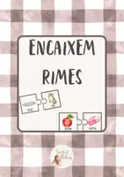 Vista previa - Tarjetas / Manipulativos - ENCAIXEM PARAULES QUE RIMEN - Portada