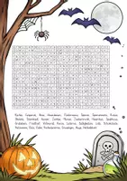 Vorschau - Arbeitsblätter - Suchsel_Halloween - Seite 1