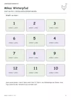 Vorschau - Spiele - Mikas Winterpfad: Minus bis 10 gemeinsam lösen - Seite 3