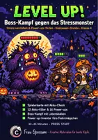 Vorschau - Stundenentwürfe - Level up: Boss-Kampf gegen das Stressmonster – Stress verstehen & Power-ups finden - Deckblatt