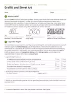 Vorschau - Stundenentwürfe - Graffiti im Kunstunterricht Klasse 6–9 – Street Art, Typografie, eigener Schriftzug | Arbeitsheft mit Lösungen - Seite 3