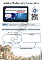 Vorschau - Arbeitsblätter - Ablativus Absolutus mit System übersetzen - AB mit Lernvideo - Deckblatt