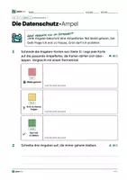 Vorschau - Stundenentwürfe - Datenschutz-Ampel: Das verrate ich nicht | Persönliche Daten sortieren, sicheres Profil anlegen | Klasse 3–4 | Sachunterricht | MKR 1.4 - Seite 3
