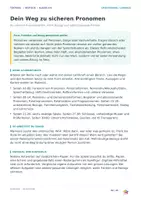 Vorschau - Stationenlernen - Wortarten erkennen und verwenden | 3 Lernhefte zu Adjektiven, Adverbien und Pronomen | Deutsch Sek I - Seite 1