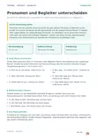 Vorschau - Stationenlernen - Pronomen | Erkennen, unterscheiden und sicher verwenden | Klasse 6–8 - Seite 2