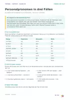 Vorschau - Stationenlernen - Wortarten erkennen und verwenden | 3 Lernhefte zu Adjektiven, Adverbien und Pronomen | Deutsch Sek I - Seite 3