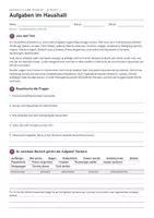 Vorschau - Arbeitsblätter - Haushalt und Budget Klasse 7–10 – Haushaltsbuch, Einkaufen mit Grundpreis, Speiseplan | Hauswirtschaft Arbeitsblätter mit Lösungen - Seite 3