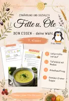 Vorschau - Stundenentwürfe - Fette und Öle - Ernährung und Soziales 7. Klasse - Deckblatt
