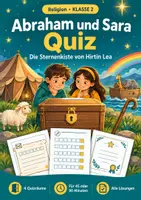 Vorschau - Arbeitsblätter - Abraham und Sara Quiz, Religion Klasse 2 - Deckblatt