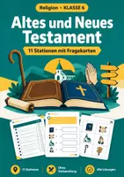 Vorschau - Arbeitsblätter - Altes Neues Testament Religion, Klasse 6 - Deckblatt