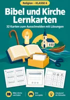 Vorschau - Spiele - Altes Neues Religion, Klasse 6, Karten - Deckblatt