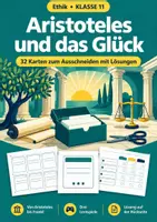 Vorschau - Spiele - Aristoteles gelingendes Leben Ethik Klasse 11 - Deckblatt