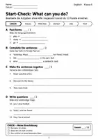 Vorschau - Arbeitsblätter - Simple Past Übungen Test Klasse 6 - Seite 2