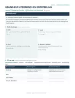 Vorschau - Arbeitsblätter - Arbeitsblatt_Literarische_Eroerterung_Goethe - Deckblatt