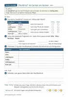 Vorschau - Stundenentwürfe - Vertretungsstunde Steckbrief, Kl. 2/3 | kostenlos, gratis, ohne Vorbereitung, Kennenlernen, W-Fragen - Seite 3
