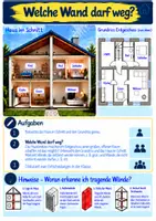Vorschau - Arbeitsblätter - 🏠 Tragende & nicht tragende Wände im Technikunterricht – Lasten, Lastweg & Sturz einfach erklärt | Einstieg, Arbeitsblätter, Anwendungs- & Bonusaufgaben, Glossar, Reflexion & Lösungen | Technik - Seite 1