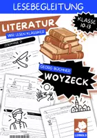 Vorschau - Unterrichtsreihen - Woyzeck Lesebegleitung Klasse 10–13 | Büchner Lektürebegleitung, Fragment | Erwartungshorizont - Deckblatt