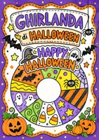 anteprima - Materiale per pittura e bricolage - Ghirlanda di Halloween - Pagina di copertina