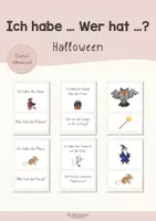 Vorschau - Spiele - Lesespiel Halloween – Ich habe … Wer hat …? | dreifach differenziert - Deckblatt
