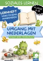 Vorschau - Unterrichtsreihen - Umgang mit Fehlern & Niederlagen Arbeitsblätter Klasse 6 7 8 9 10 | Aus Fehlern lernen, Rückschläge, Entschuldigung | Fehlerkultur in der Schule - Deckblatt