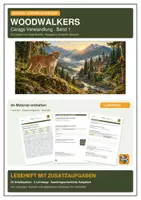 Vorschau - Unterrichtsreihen - Materialpaket - Woodwalkers Band 1 - Einfache Sprache - Leseheft -Lektüreheft - Seite 1