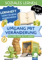 Vorschau - Unterrichtsreihen - Umgang mit Veränderungen Arbeitsblätter Klasse 6 7 8 9 10 | Übergänge, Umzug, Schulwechsel, Kraftquellen | Resilienz im sozialen Lernen - Deckblatt