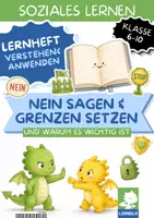Vorschau - Unterrichtsreihen - Nein sagen & Grenzen setzen Arbeitsblätter Klasse 6 7 8 9 10 | Gruppendruck, digitale Grenzen, Rollenspiel | Prävention & Selbstschutz - Deckblatt