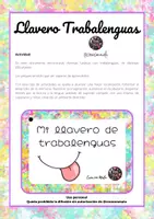 Vista previa - Juegos / Gamificación - Llavero educativo Trabalenguas - página 1
